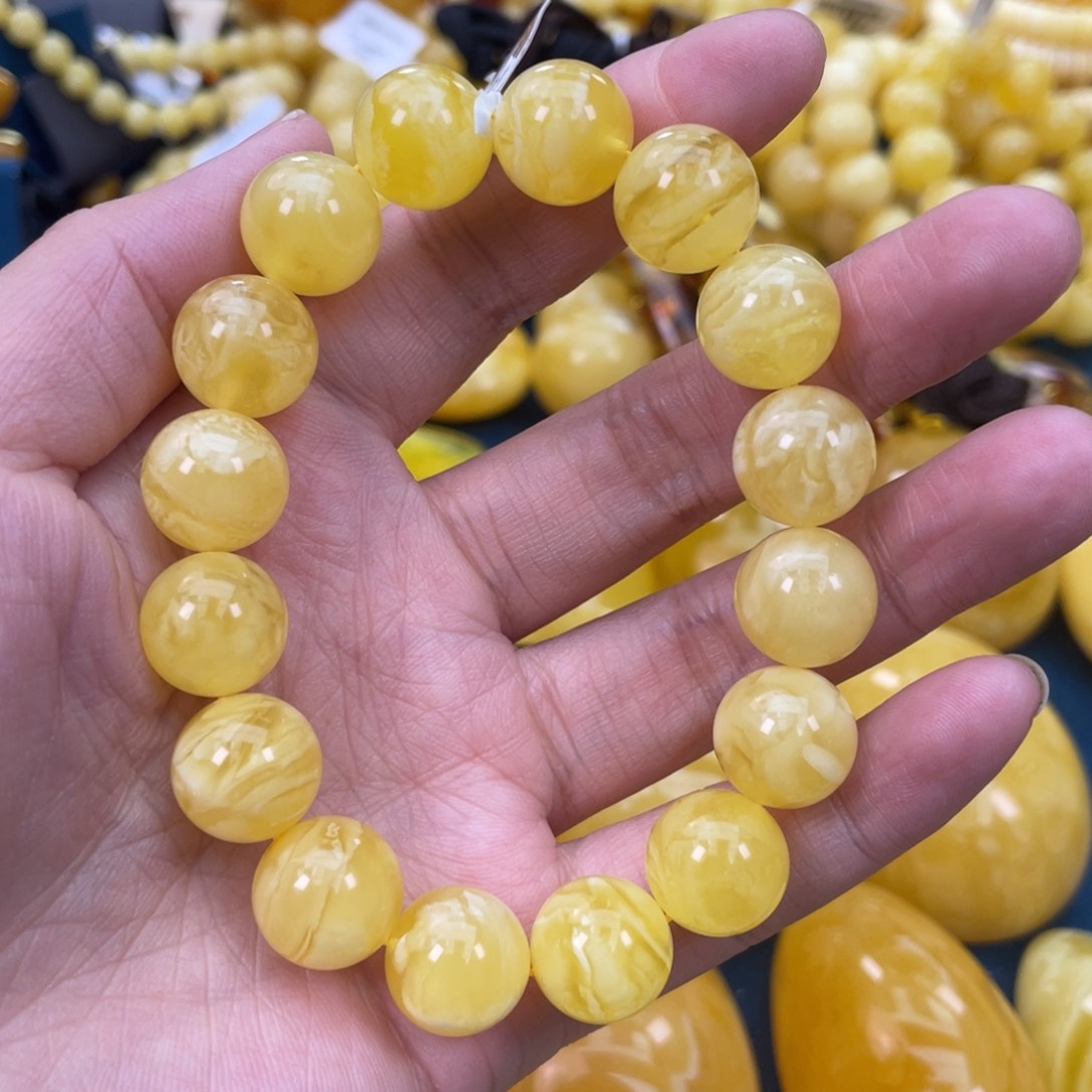 琥珀裸石未镶嵌琥珀蜜蜡w 708