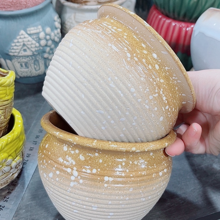 多肉陶瓷花盆满10元包邮