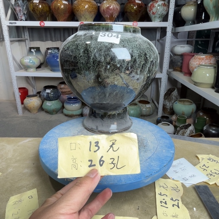 景德镇陶瓷花盆304