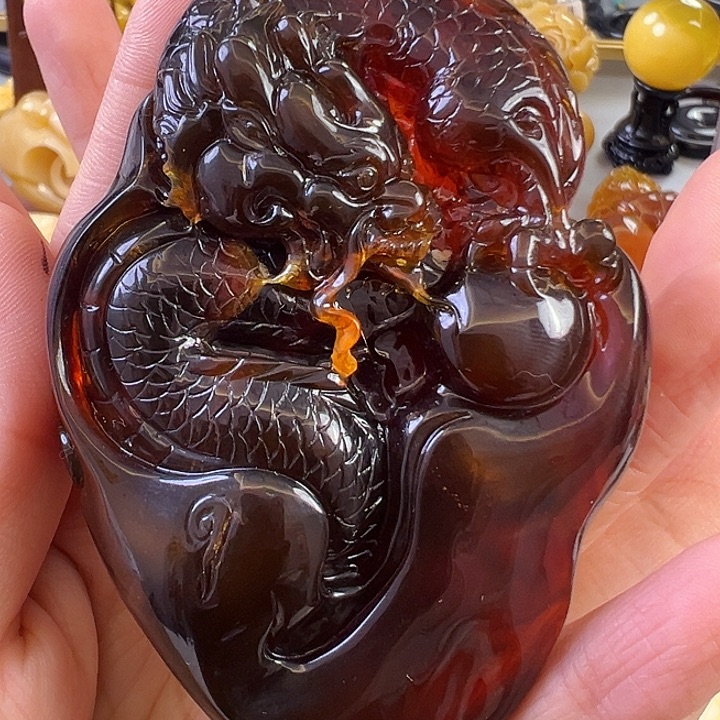 蜜蜡颈饰未镶嵌蜜蜡