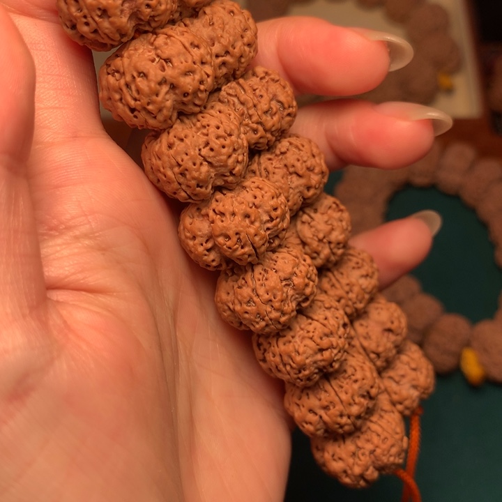 金刚菩提手串20尺寸纽扣梅花