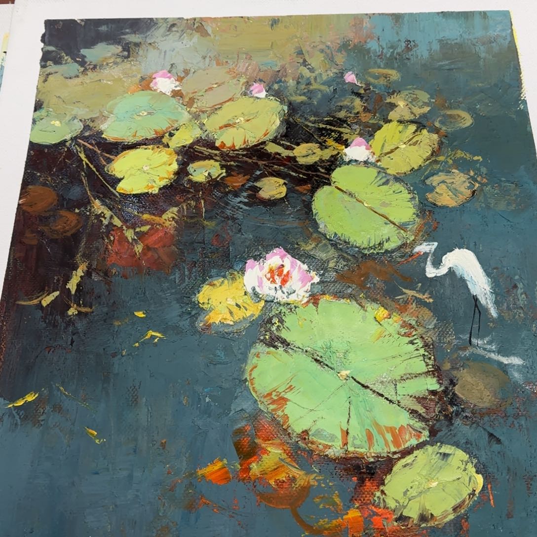 油画优惠活动开始了。好