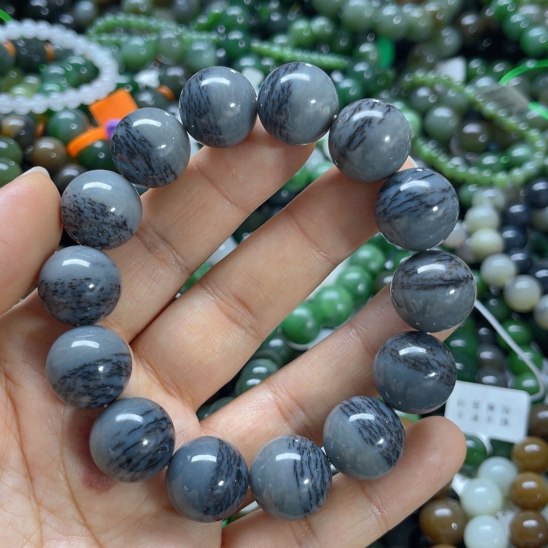 未镶嵌手串和田玉