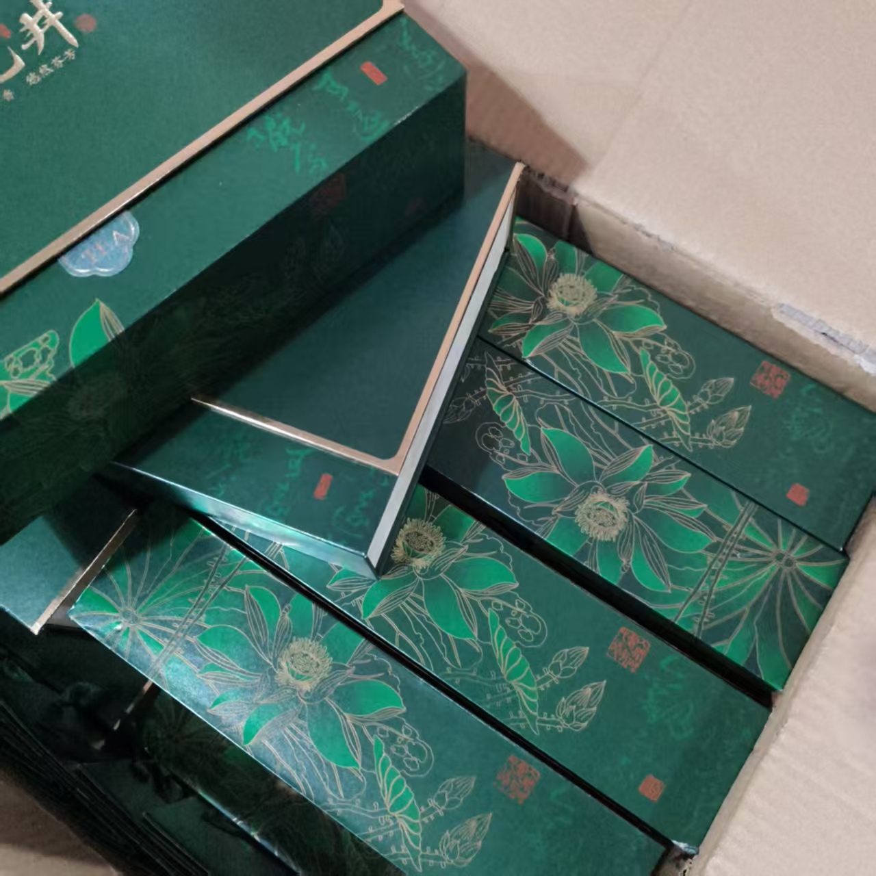 早春荷香 绿色礼盒