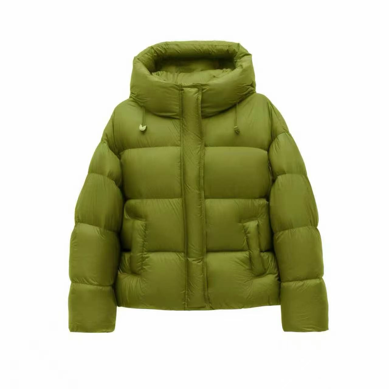 90白鹅绒 新款泡芙加厚羽绒服 连帽  高端 外套QY