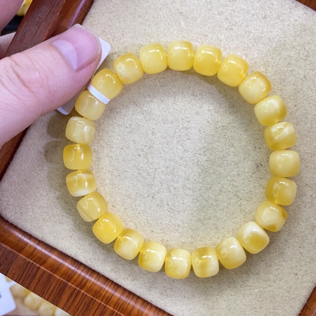 蜜蜡珠宝奇石未镶嵌9.5mm