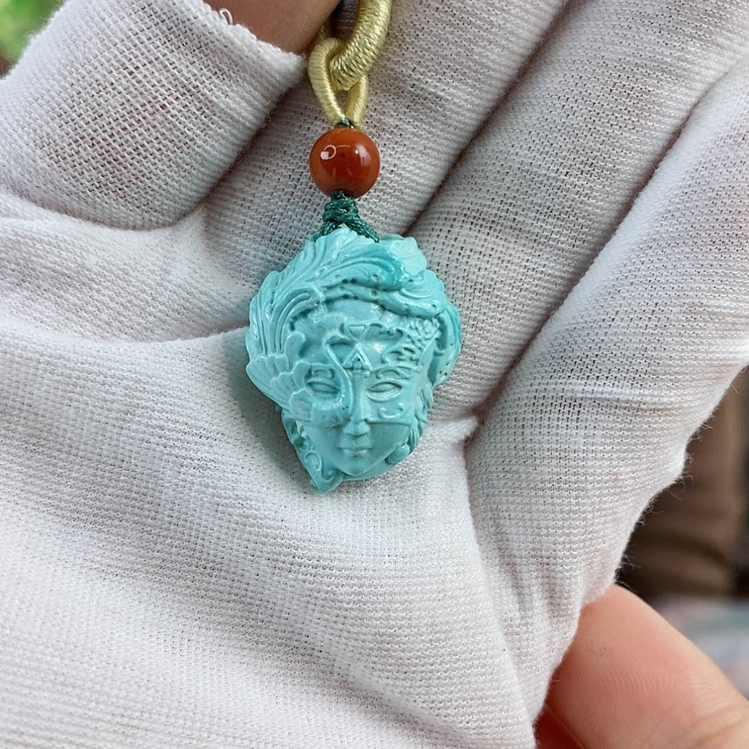 绿松石珠宝奇石未镶嵌