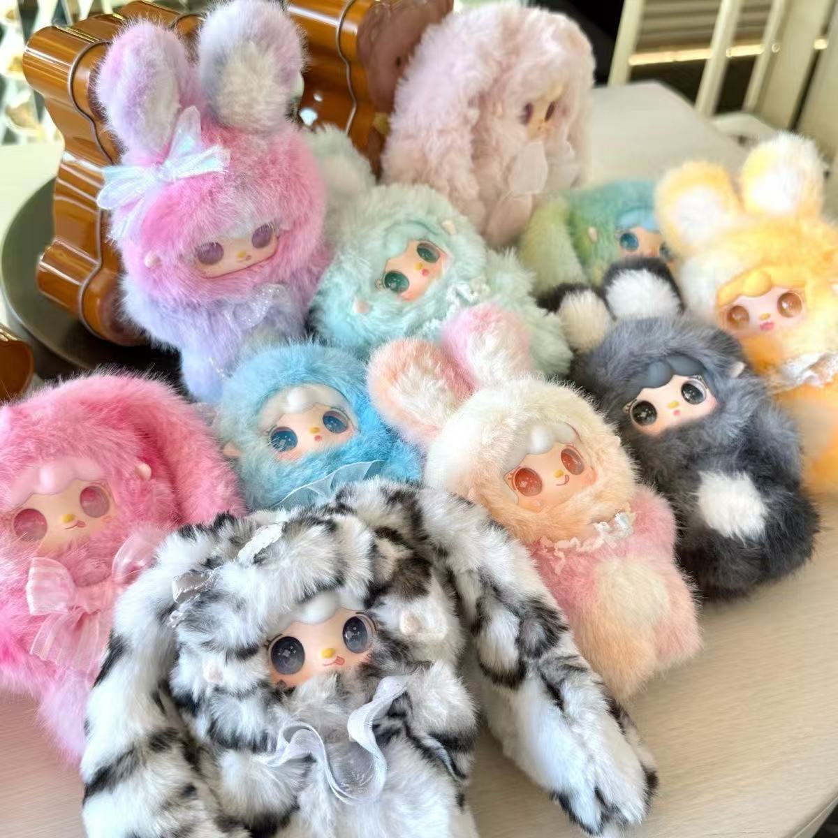 【小禾平拆】氧氧yooki跳一跳 小兔毛绒系列潮玩盲盒