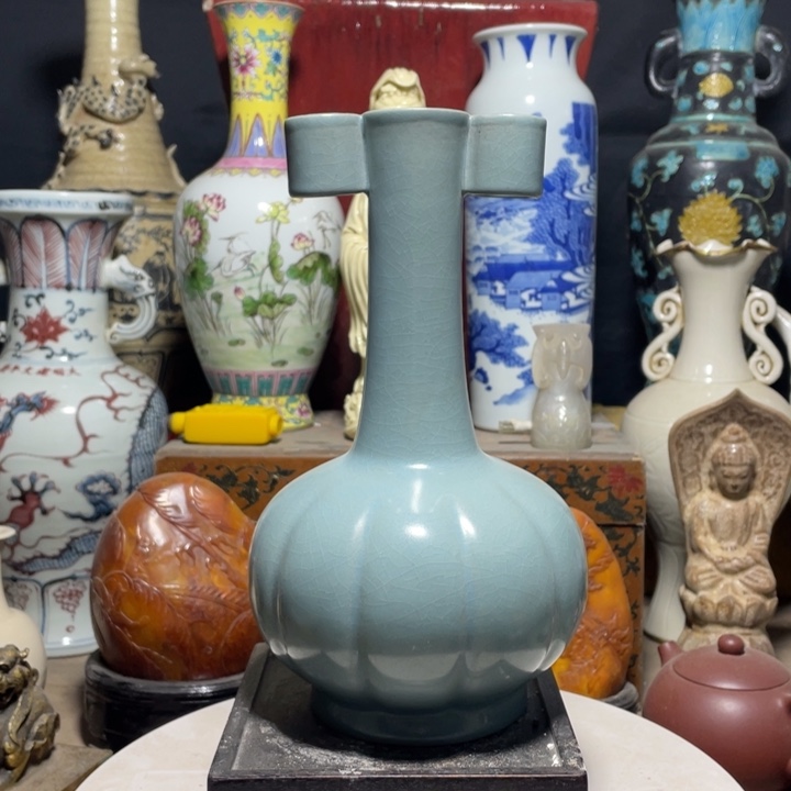 瓷片青花瓷器手工制作