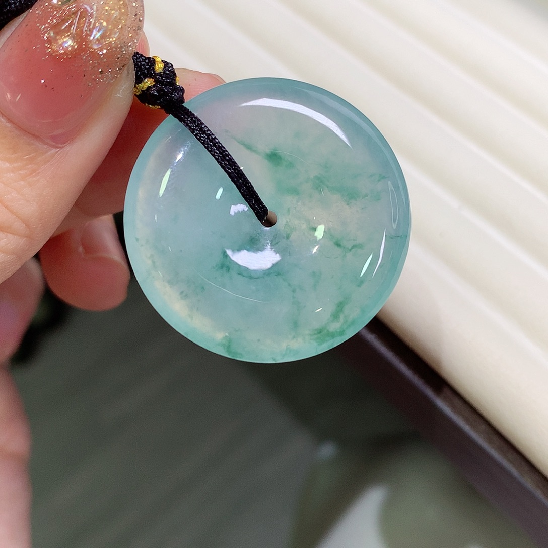 翡翠未镶嵌颈饰30.5-6.1