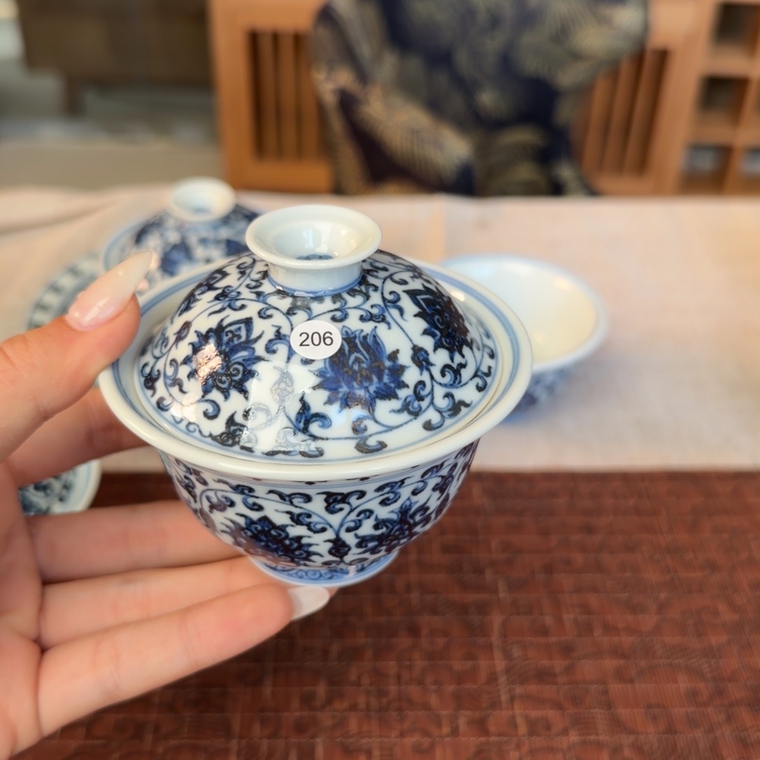 静***蓝瓷片青花瓷器等传统工艺的传承
