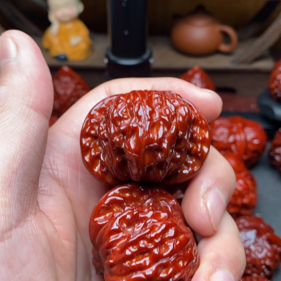 吊坠文玩核桃a***刷43磨盘