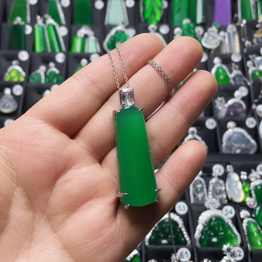 玛瑙/玉髓合金颈饰