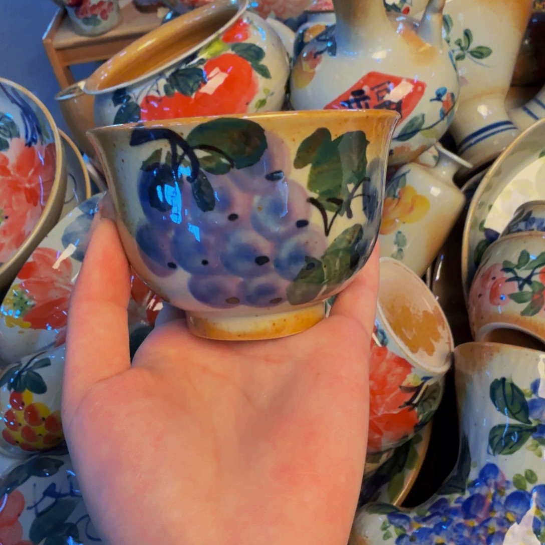 瓷片景德镇陶瓷手工手绘