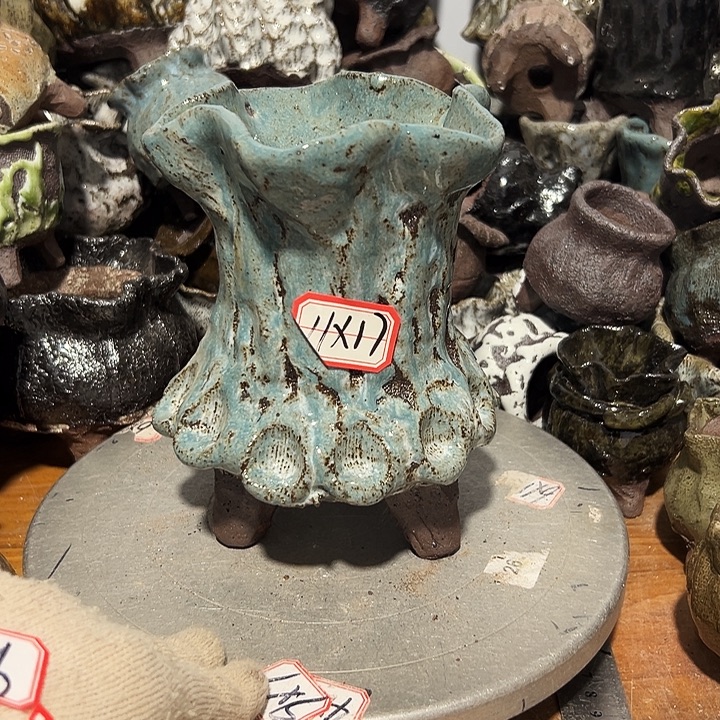 粗陶花盆制作就这样的