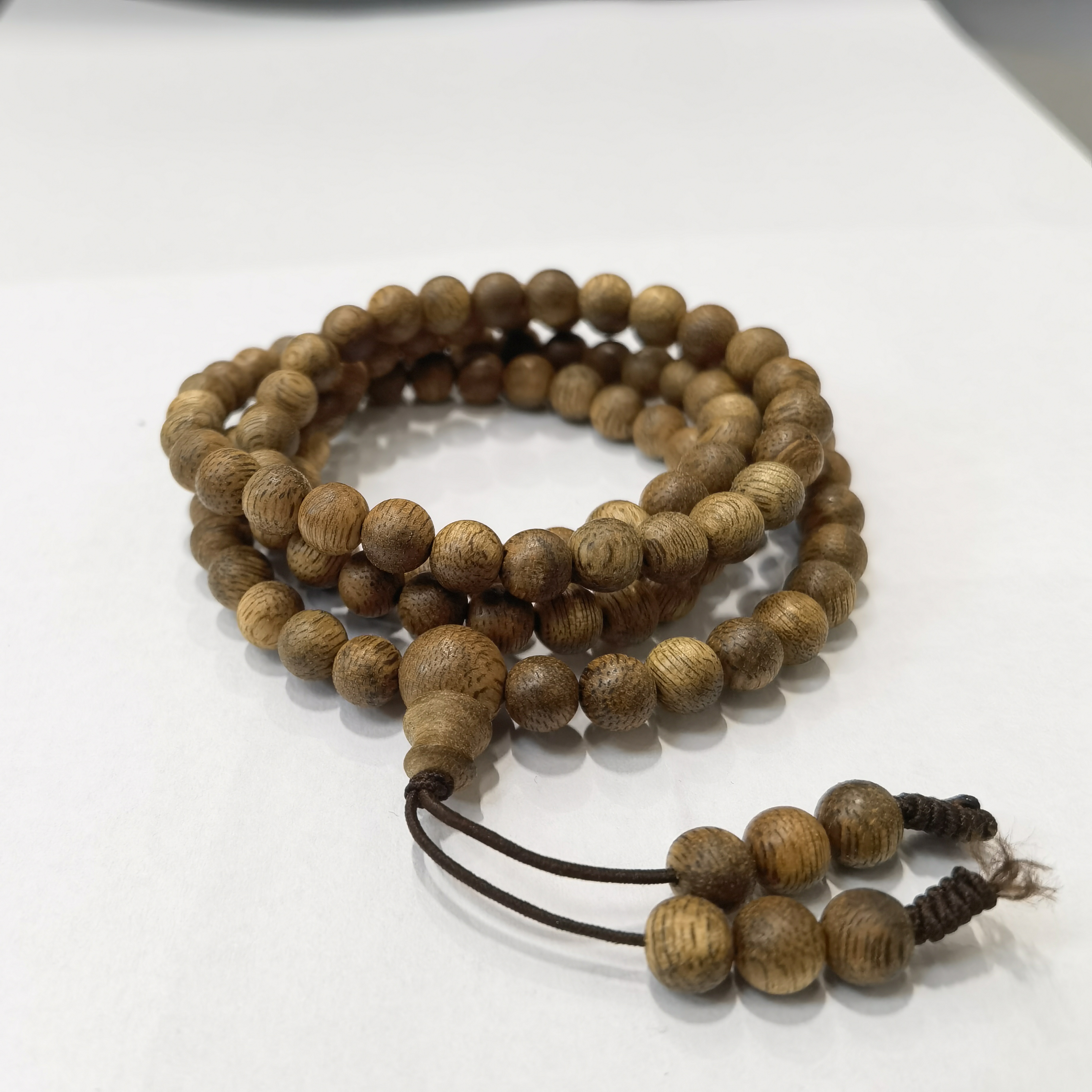 沉香泰国红油0.6cm多圈沉香手串