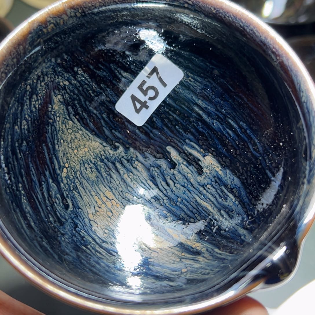 茶盏海*渔全手工原矿原釉建盏