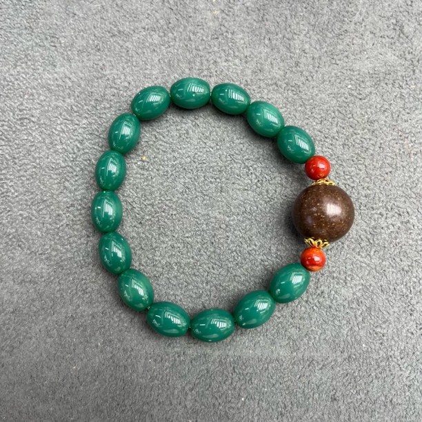 琉璃手串8*10mm-0350