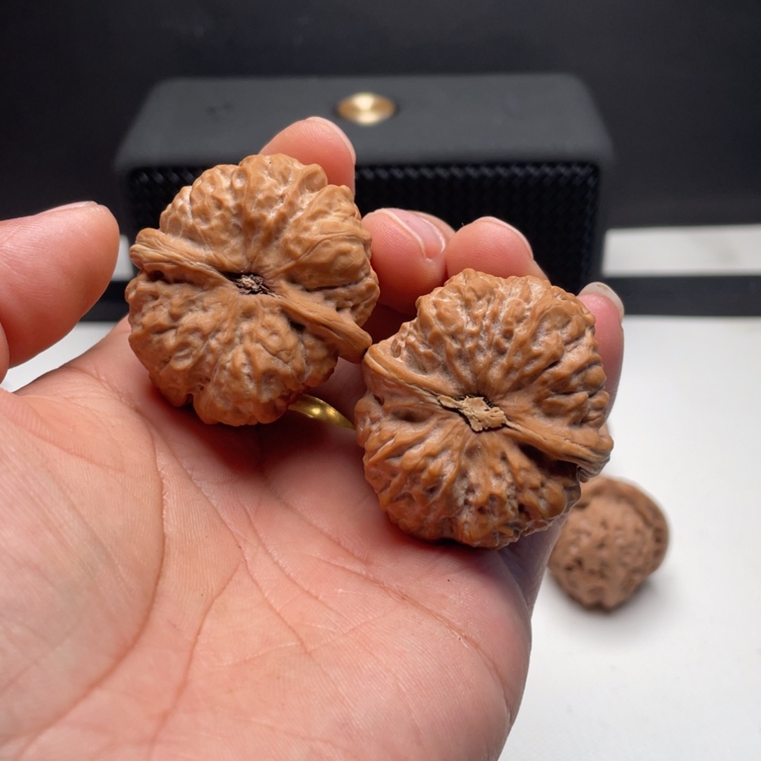 好***意文玩核桃吊坠蛤蟆头核桃 39