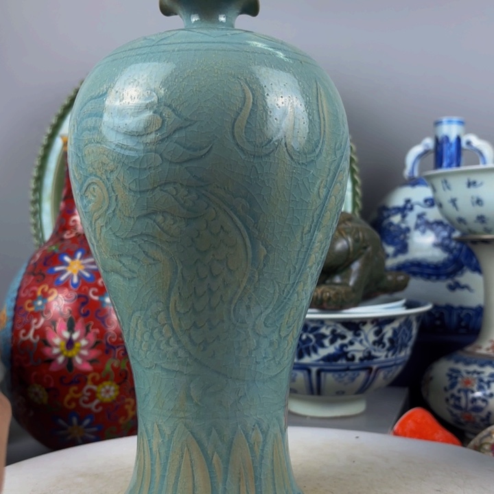 珍藏精品汝窑瓷器漏漏漏