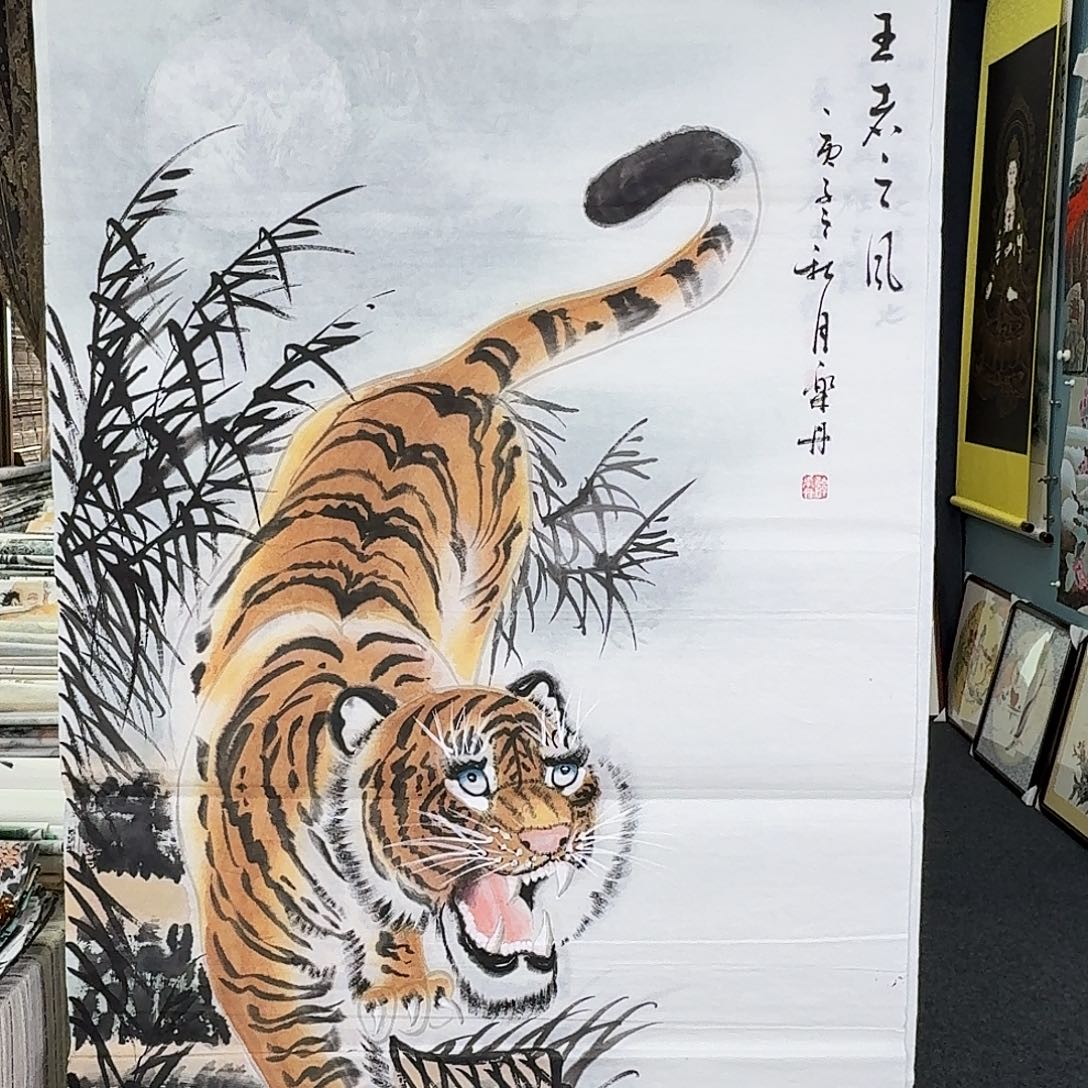 纯手绘的好年画作品