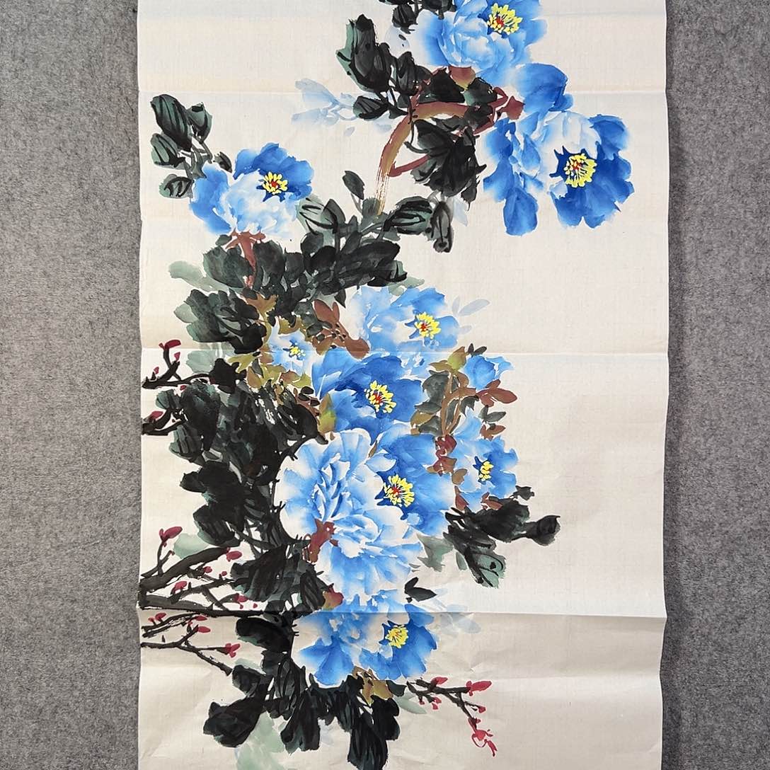 国画745 花鸟在此处飞翔了数千