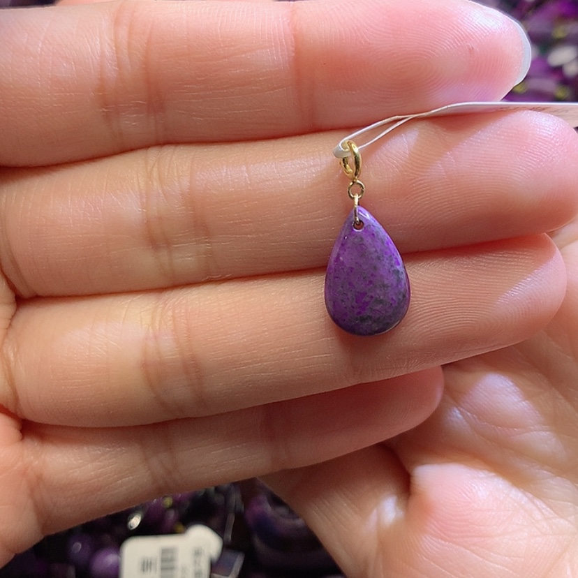 【闪购商品】苏纪石（舒俱来）吊坠18K金镶嵌