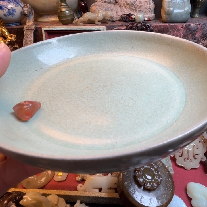 清***星琉璃手工艺品精品好物