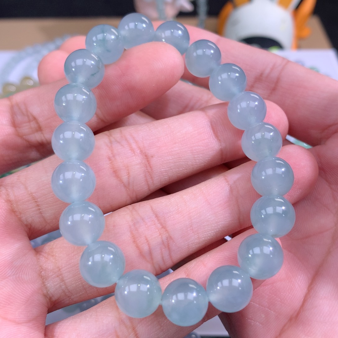 翡翠手链未镶嵌Z*e翡翠