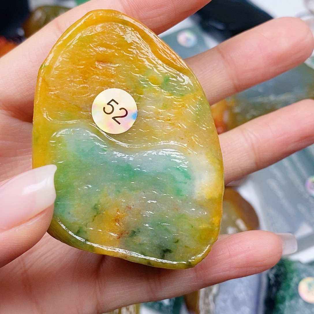 喀***蛙翡翠未镶嵌吊坠(不含链)