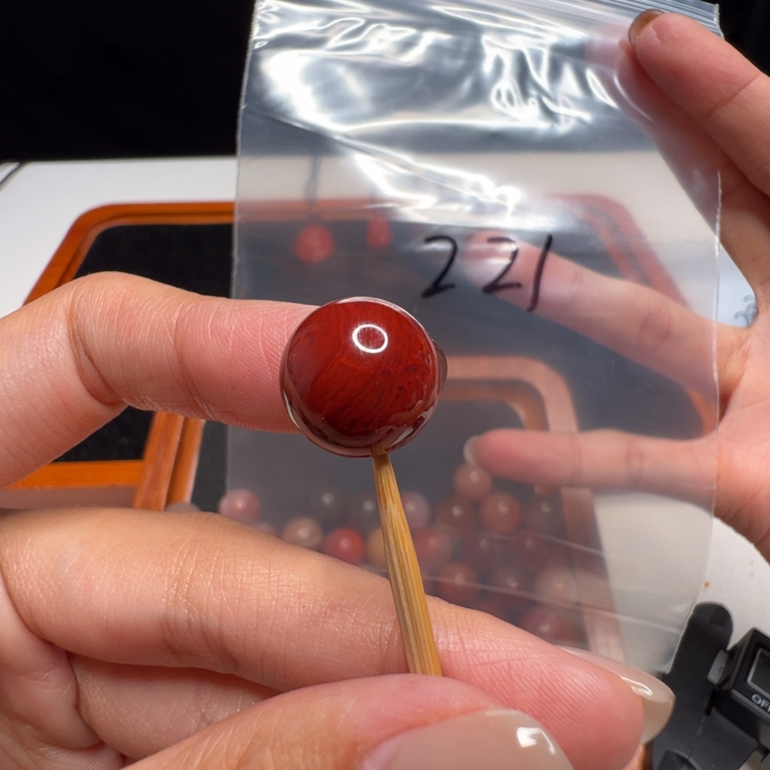 未镶嵌南红玛瑙南红玛瑙221号12.5+mm凉山料