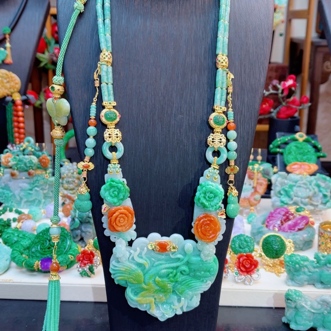 翡翠颈饰合金48小时鉴赏期