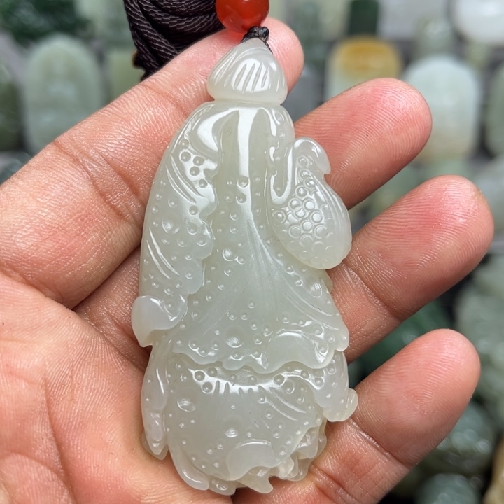 和田玉把件未镶嵌