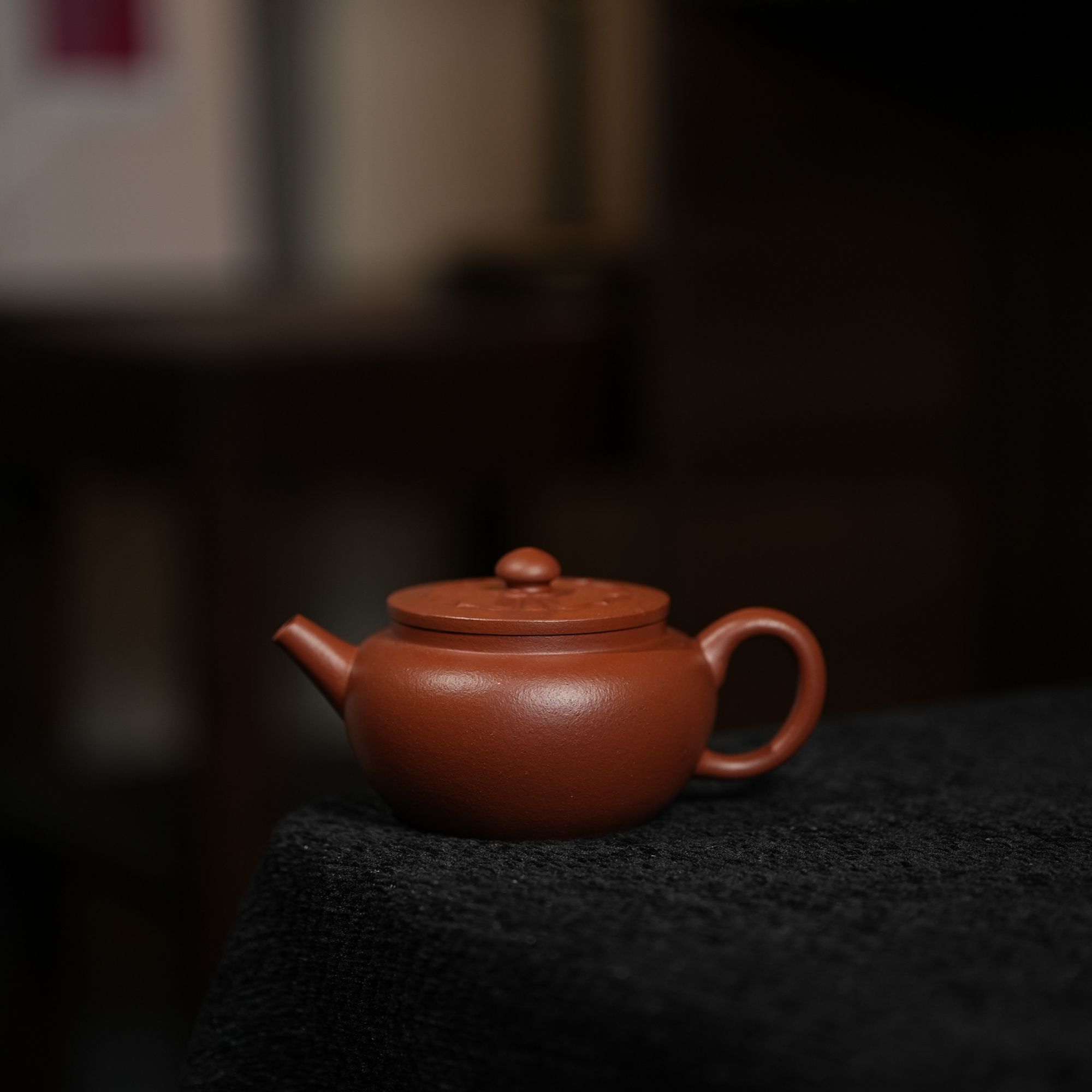 NO退换摹明邵亨裕款柿蒂壶高难度贴花120cc独孔