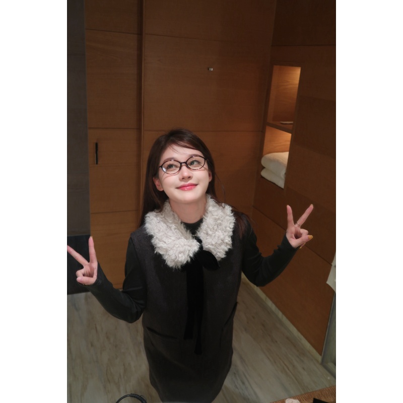 TIAO~法式时尚两件套 轻奢风少女风法式时尚套装加厚套装气质时尚