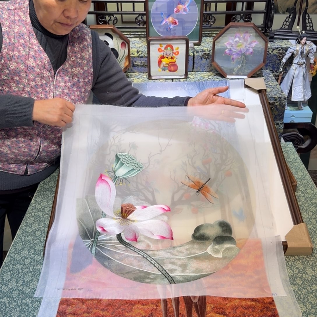 刺绣手工苏绣工艺