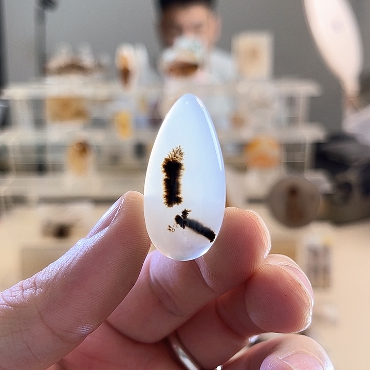 玛瑙/玉髓未镶嵌吊坠(不含链)