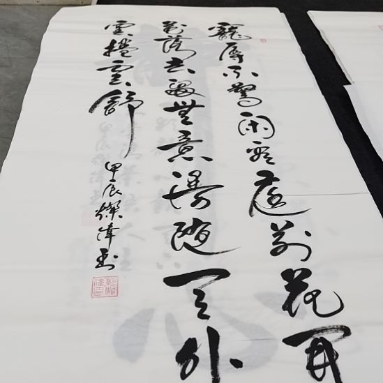 翰墨郭灿伟老师作品一副