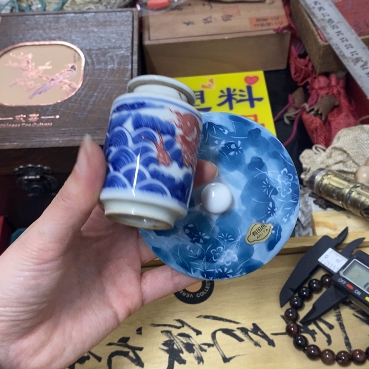 摆件中古工艺品一件