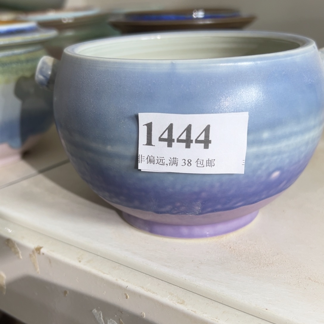 红陶口9高7 景德镇手工花盆