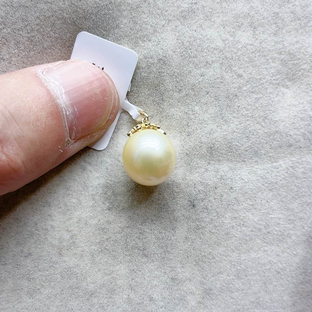 海水珍珠颈饰银S925镶嵌