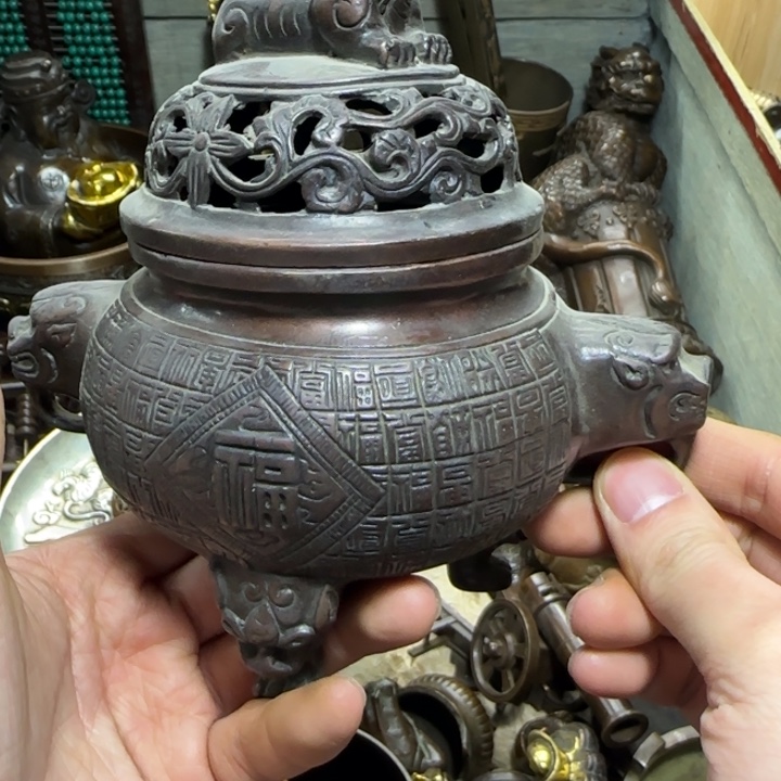 铜器把玩摆件链接