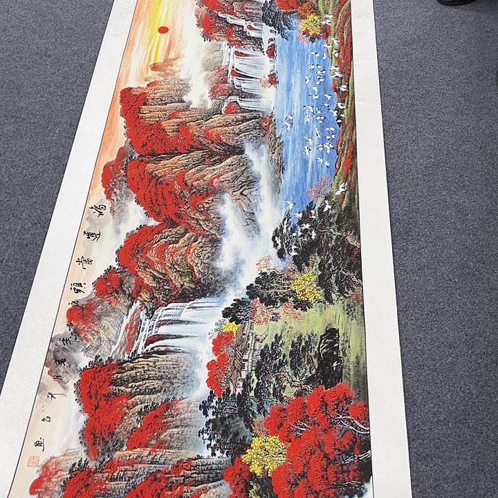 国画手绘的画真的太好看了