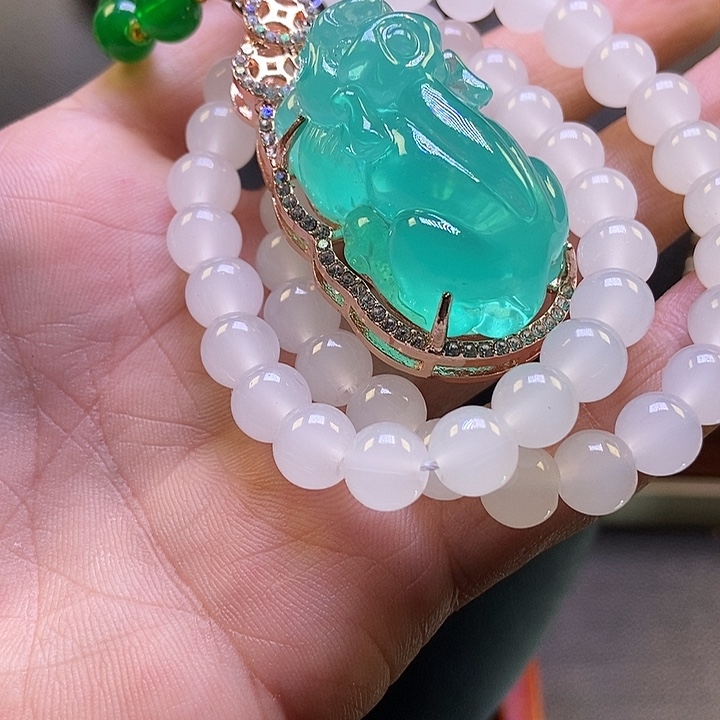 玛瑙/玉髓合金珠宝半成品
