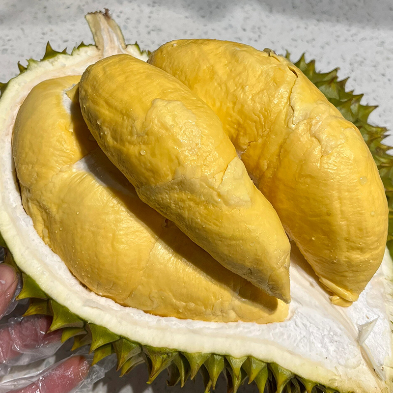 【程宇店】越南树熟干尧鲜榴莲【大庆同城小时达】核大/3-10斤可选干尧越南