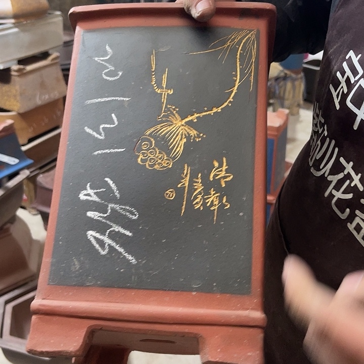 紫砂花盆紫砂等传统