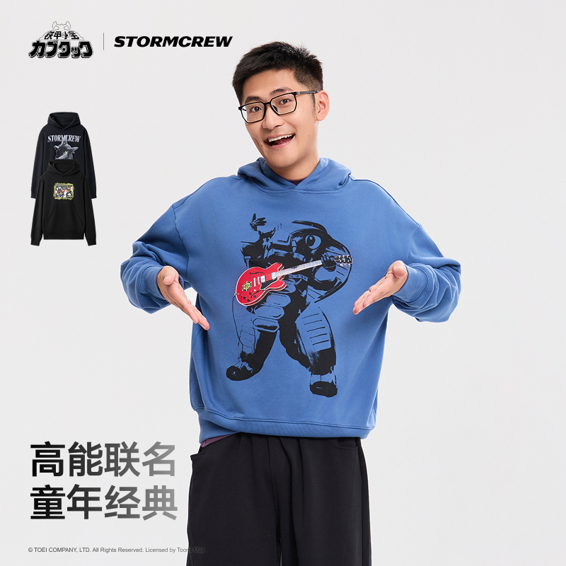 影视飓风|铁甲小宝联名卫衣STORMCREW26新款长袖官方授权印花男女