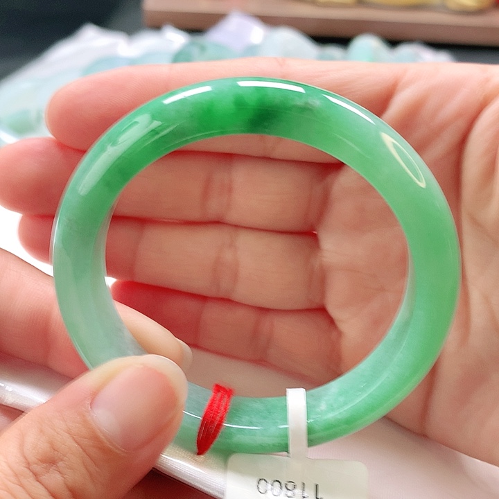 未镶嵌手镯翡翠53正