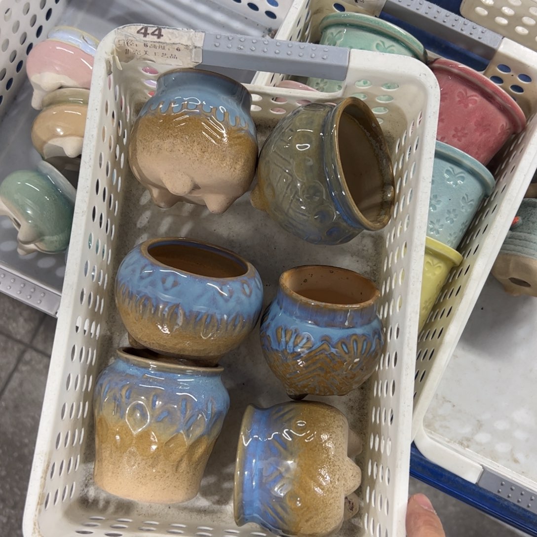 陶瓷陶瓷多肉花盆@@44