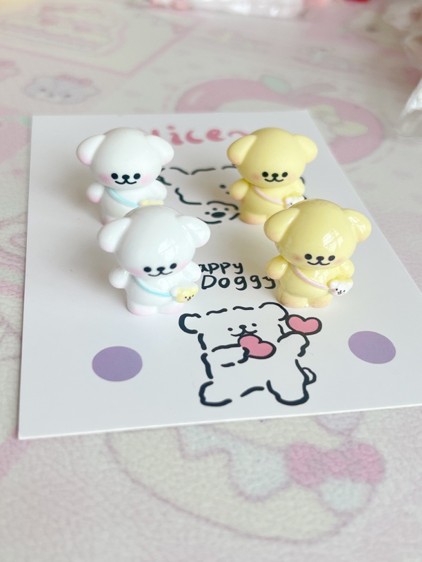 【居居侠】背包小狗 Diy树脂配件